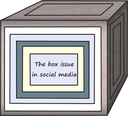 The box issue in social media - photo by FNM The box issue in social media - photo by FNM